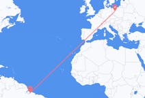 Flights from Belém, Brazil to Poznań, Poland