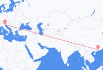 Flights from Guangzhou to Venice