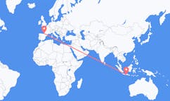 Flights from Yogyakarta to Biarritz