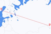 Flights from Omsk, Russia to Umeå, Sweden