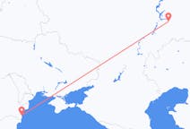 Flyrejser fra Samara, Rusland til Constanța, Rumænien