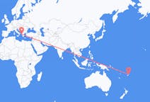 斐济出发地 拉巴萨飞往斐济目的地 克基拉市的航班