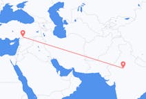 Flyreiser fra Jaipur, India til Gaziantep, Tyrkia