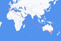 Flyreiser fra City of Launceston, Australia til Jerez, Spania