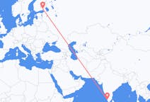 Flights from Kochi, India to Lappeenranta, Finland
