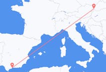 Flights from Bratislava in Slovakia to Málaga in Spain