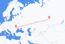 Flights from Tomsk, Russia to Iași, Romania