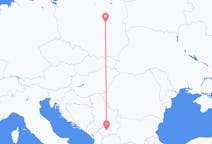 Flights from Pristina, Kosovo to Warsaw, Poland