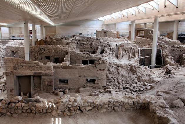 Guided Tour to the Akrotiri Archaeological Site in Santorini