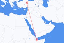 Flyg från Hargeisa, Somalia till Kayseri, Turkiet