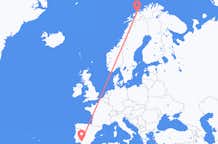 Loty z Tromsö, Norwegia do Sewilli, Hiszpania