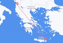 Flyrejser fra Sitia til Tirana