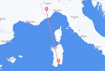 Flyreiser fra Cuneo, Italia til Cagliari, Italia