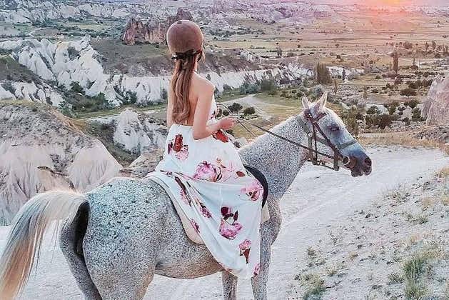 Sunset Horsebackriding tour through the Valleys of Cappadocia