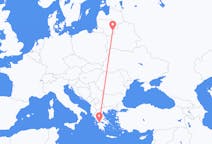 Рейсы из Патр, Греция в Вильнюс, Литва