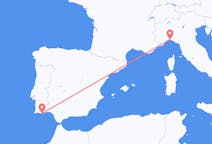 Flyrejser fra Genova til Faro Distrikt