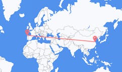 Рейсы из Яньчэна, Китай в Сантьяго-де-Компостела, Испания