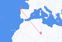 Flyreiser fra Djanet, Algerie til Santiago de Compostela, Spania