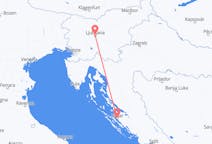 Flyrejser fra Ljubljana til Zadar