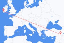 Flyrejser fra Killorglin, Irland til Diyarbakir, Tyrkiet