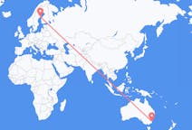 Flights from Moruya, Australia to Umeå, Sweden