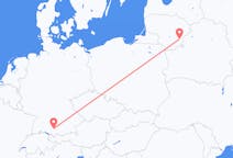 Flyg från Vilnius, Litauen till Memmingen, Tyskland