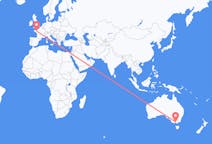 Flyreiser fra Melbourne, Australia, til Rennes, Australia