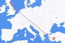 Flyrejser fra Newcastle upon Tyne til Antalya