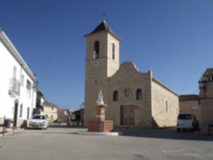 Varevogne, man kan leje i Casas de Moya, Spanien