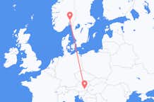 Flights from Graz to Oslo