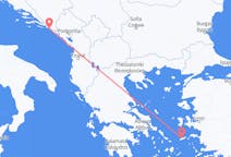 Flyreiser fra Dubrovnik, Kroatia til Ikaria, Hellas