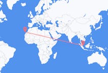 Flights from Tanjung Pinang, Indonesia to Las Palmas, Spain