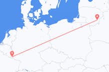 Vluchten van Vilnius naar Luxemburg