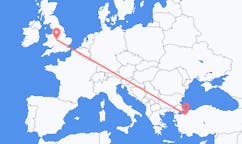 Flights from Bursa, Turkey to Birmingham, the United Kingdom