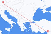 Flüge von München, Deutschland nach Provinz Hatay, die Türkei