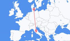 Flyg från Lübeck, Tyskland till Rom, Italien