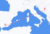 Flyrejser fra Sarajevo, Bosnien-Hercegovina til Granada, Spanien