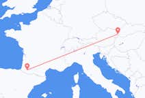 Flyreiser fra Pau, Frankrike til Bratislava, Slovakia