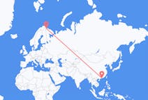 Voli from Shenzhen, Cina to Kirkenes, Norvegia