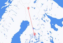 Flug frá Kolari, Finnlandi til Kuopio, Finnlandi