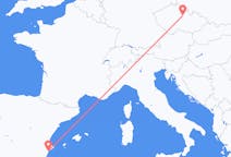 Flyg från Alicante, Spanien till Pardubice, Tjeckien