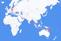 Flights from Rockhampton, Australia to Graz, Austria