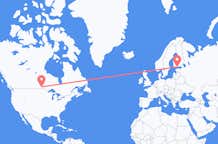 Flights from from Winnipeg to Helsinki
