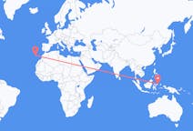 Flyg från Manado, Indonesien till Funchal, Portugal