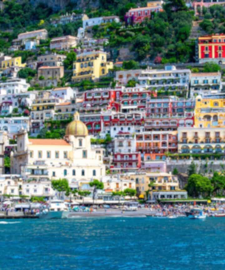 Cottages in Positano, Italy