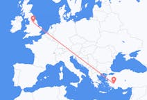 Flights from Denizli, Turkey to Leeds, England