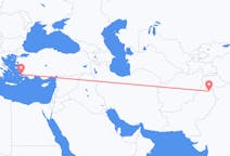 Flyreiser fra Islamabad, Pakistan til Bodrum, Tyrkia