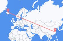 Flyreiser fra Quzhou, Kina til Akureyri, Island