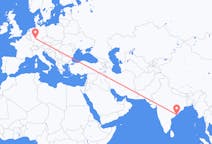 Flyreiser fra Visakhapatnam, til Frankfurt