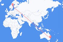 Flights from Sydney, Australia to Sundsvall, Sweden